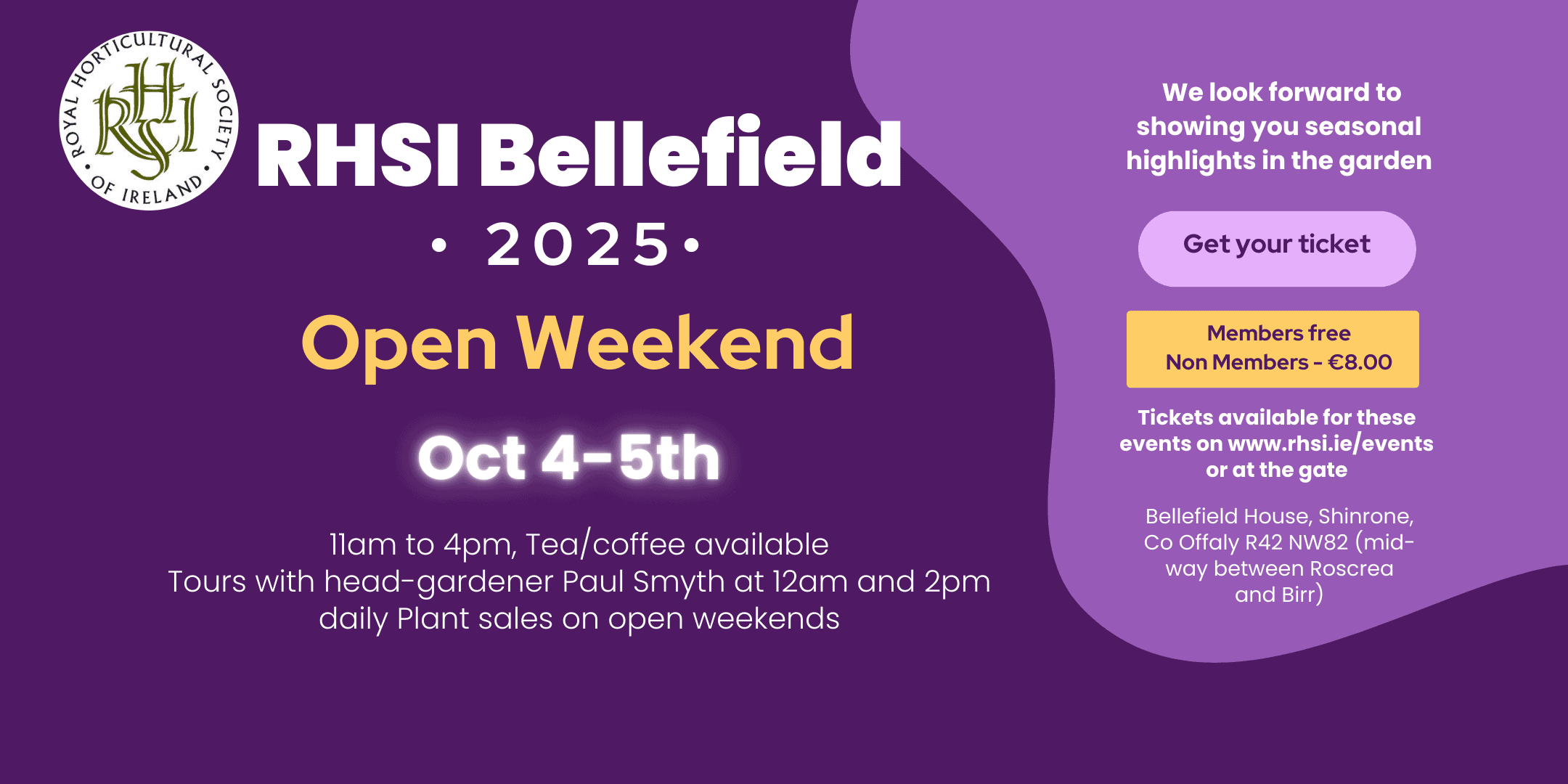 RHSI Bellefield Oct weekend