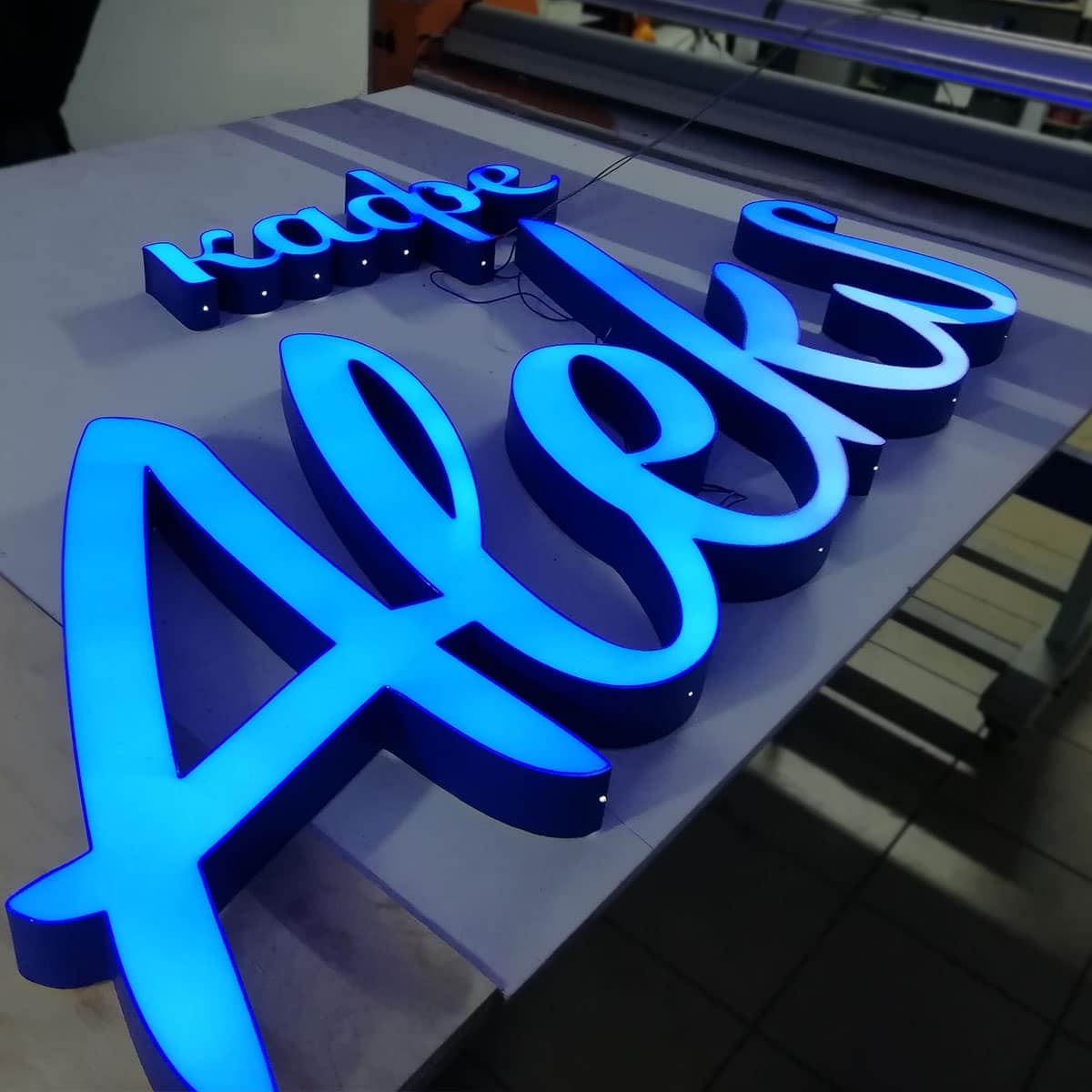 Буквы из акрила