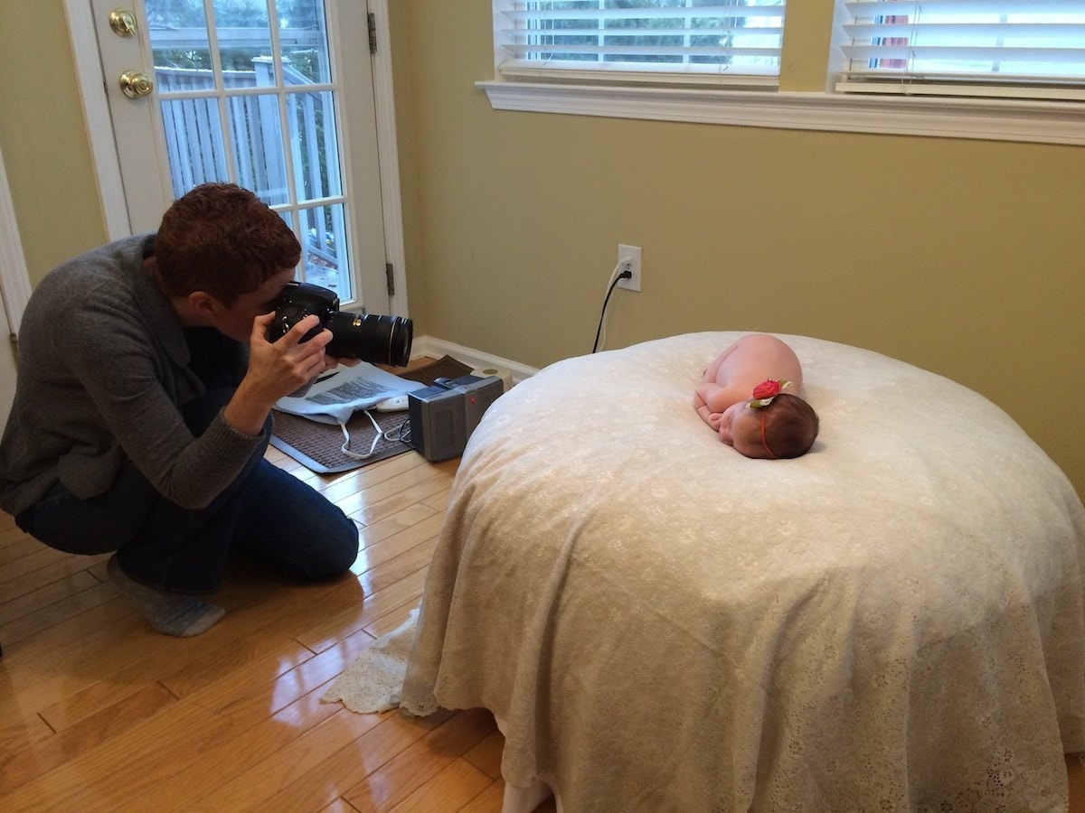 How To Shoot Newborn Photos Indoors Using Natural Light