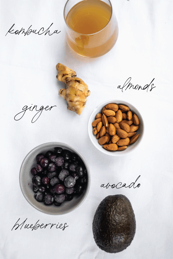 showing the best foods that will give clear skin