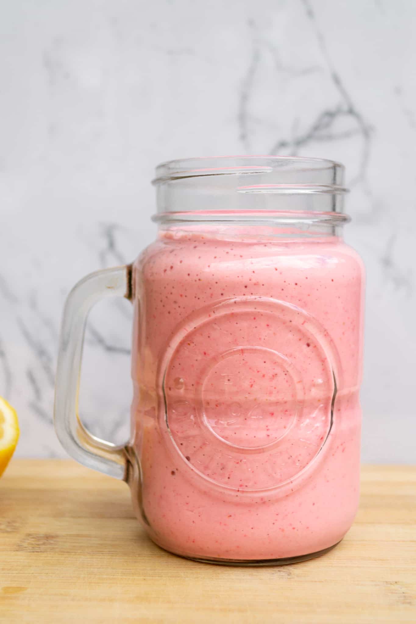 Strawberry and Lemon smoothie