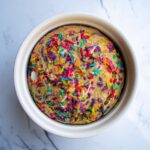 birthday cake baked oats