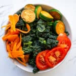 add tomatoes to nourish bowl