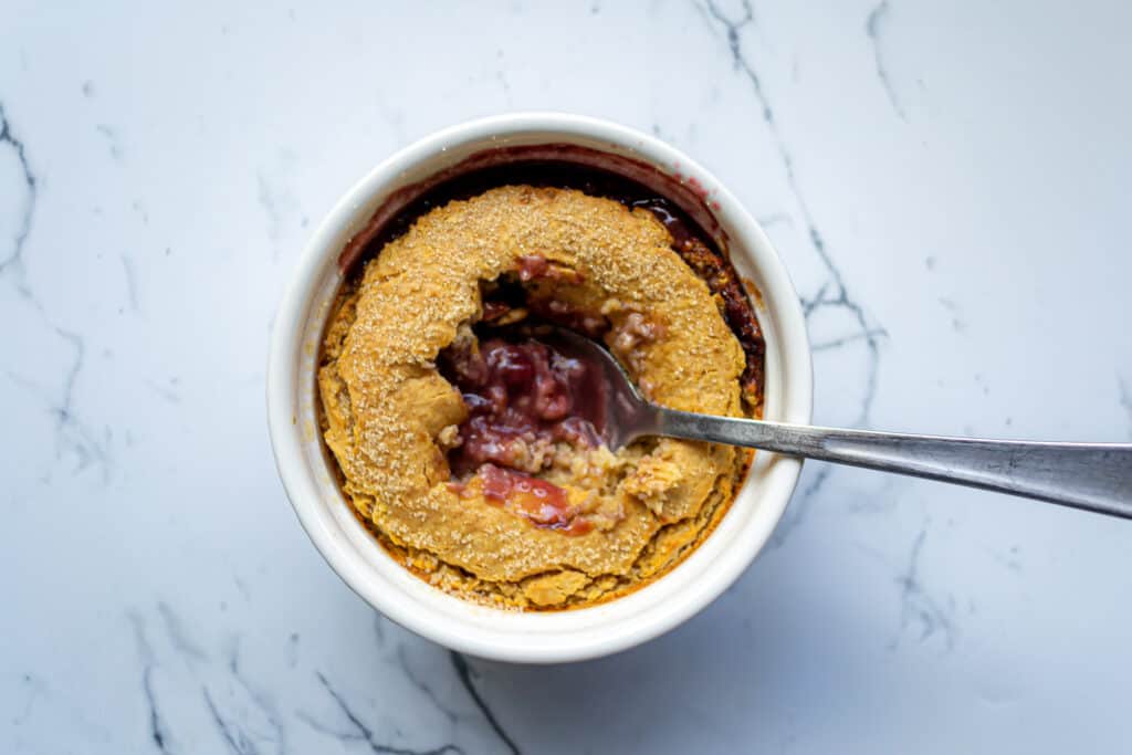 jelly donut baked oats