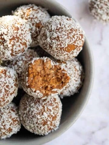 Image thumbnail showing tim tam balls in a bowl.