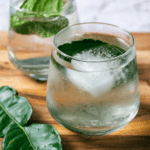 A square thumbnail photo of a yuzu mocktail.