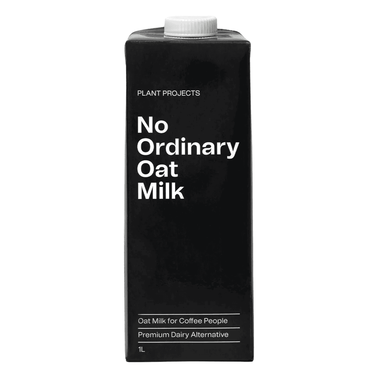 Carton of No Ordinary oat milk.