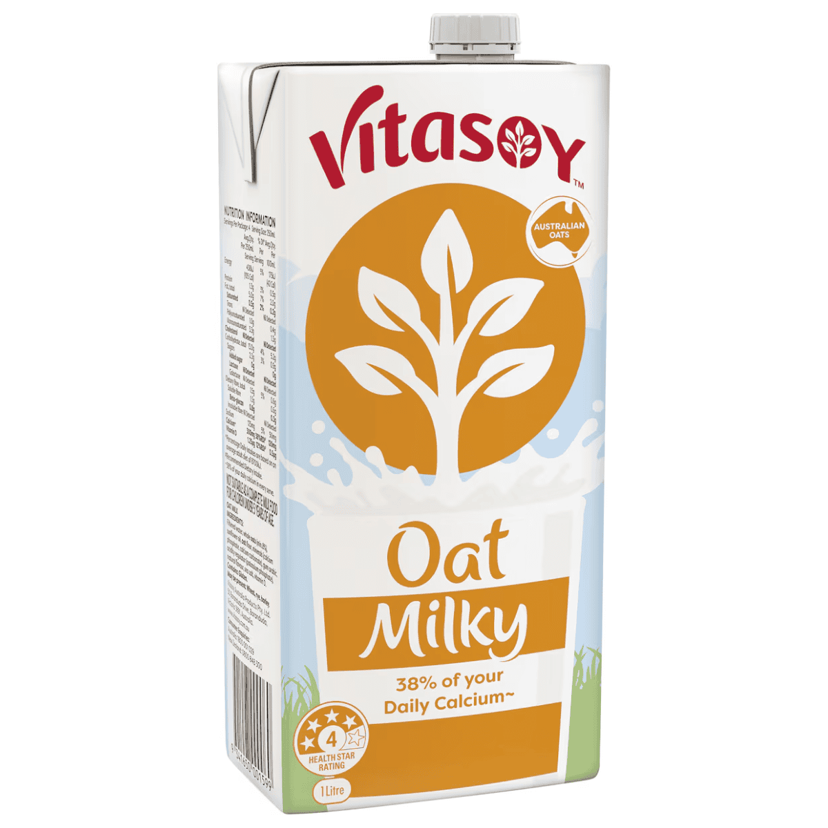 Carton of Vitasoy oat milky.