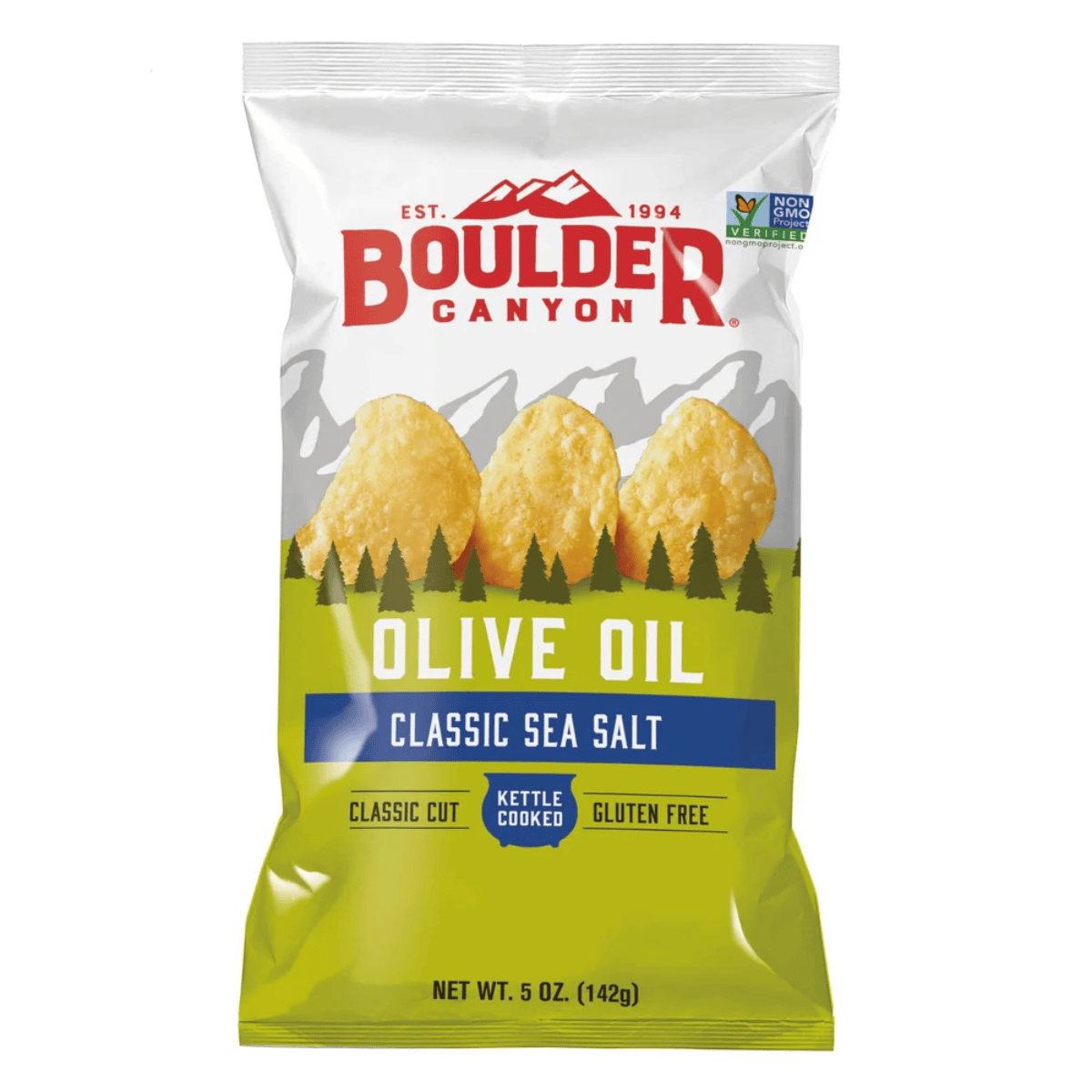 Boulder Canyon Olive Oil Classic Sea Salt Potato Chips