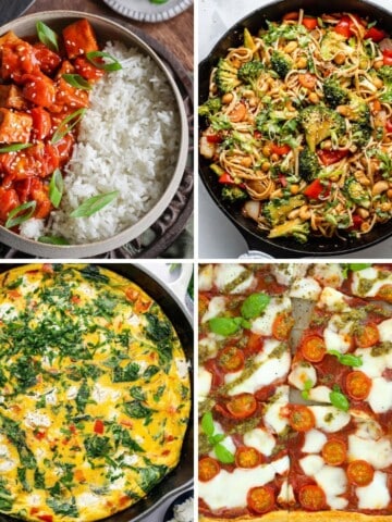 Weekly meal plan March 31 - April 6 2025 thumbnail image.