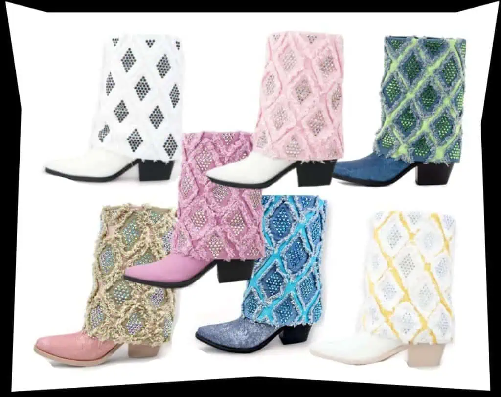 Walk In Style: Glitter Shoes Boots & Heels | Sparkle & Shine
