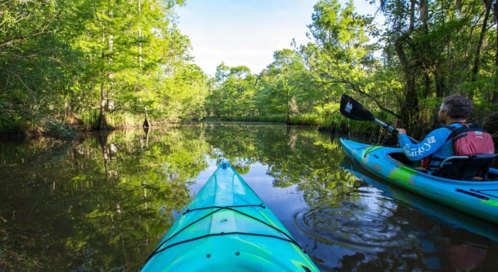 Top Outdoor Activities in Slidell, LA kayaking 