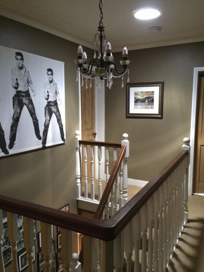 Solatube in a upstairs landing
