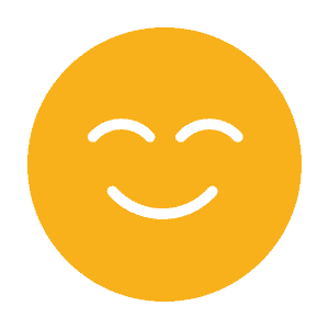 Smiling face icon