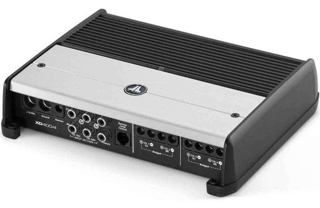 RB-XD400/4 amp side view