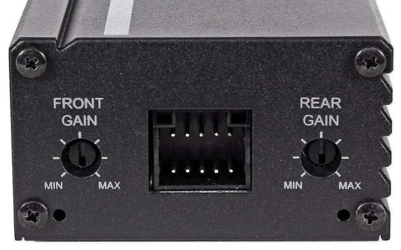 Image of Alpine KPA-445U mini amplifier controls