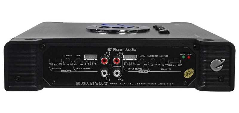 lanet Audio AC1600.4 amp end view