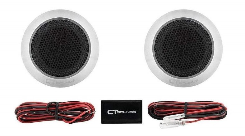 Image of CT Sound Meso aluminum car tweeters and accessories