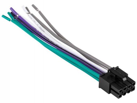 4 channel amp speaker level harness example