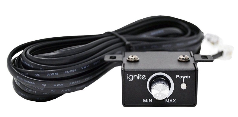 Ignite Audio R1600/1D bass remote closeup image