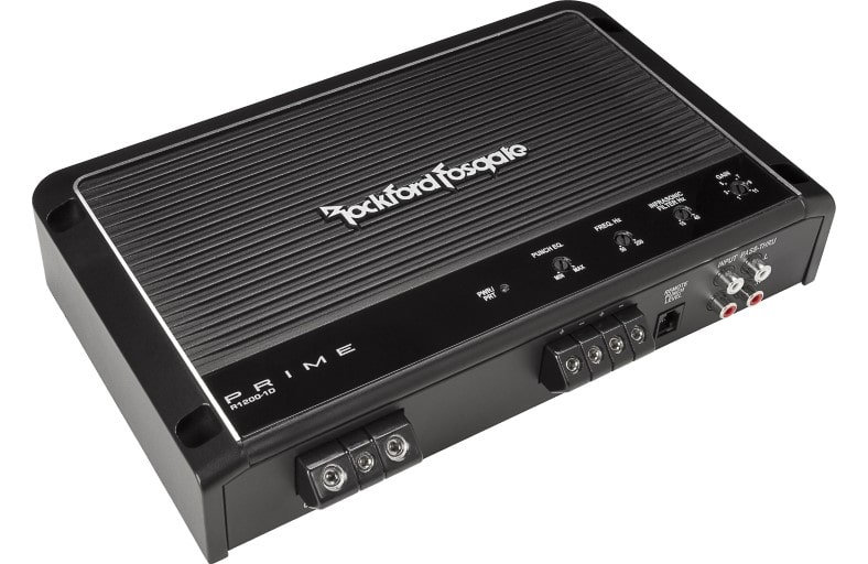 Product image of Rockford Fosgate Prime R1200-1D mono bass car amplifier
