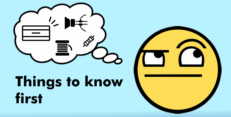 Clip art image of a face thinking - Things to know content image