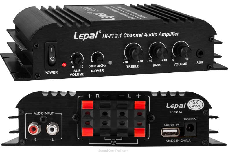 Home stereo mini amp example