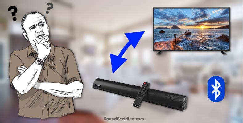can you connect a soundbar to a tv wirelessly section image
