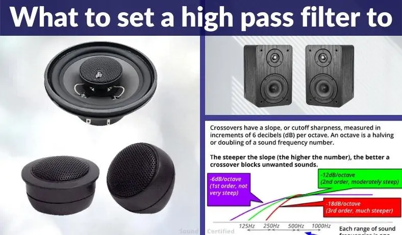 what should I set my high pass filter to article image