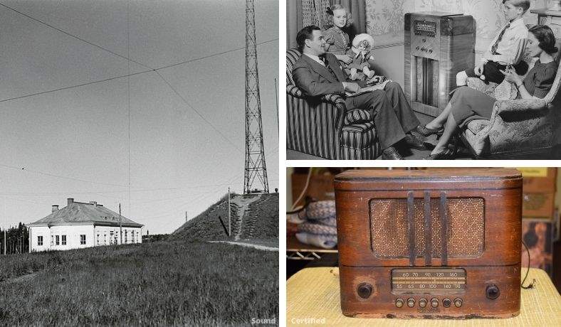 old radio mono sound examples