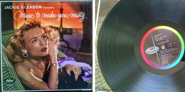 vintage mono record album example