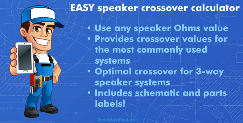 speaker crossover calculator section image