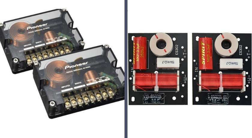 passive audio crossovers page image