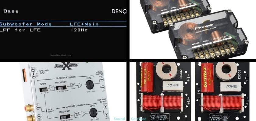 what is an audio crossover image