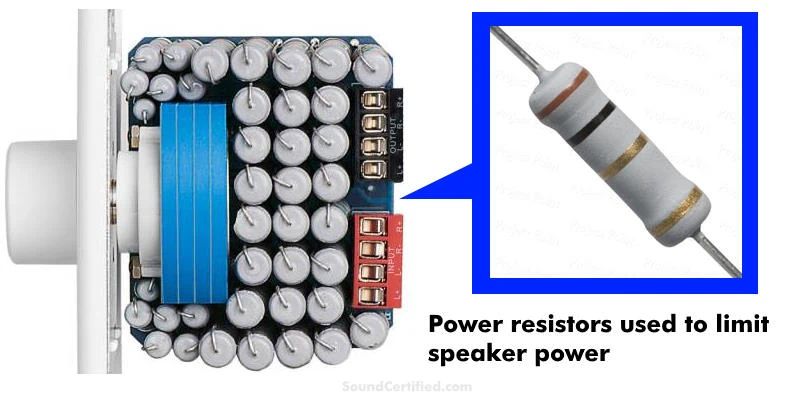 volume power resistor example