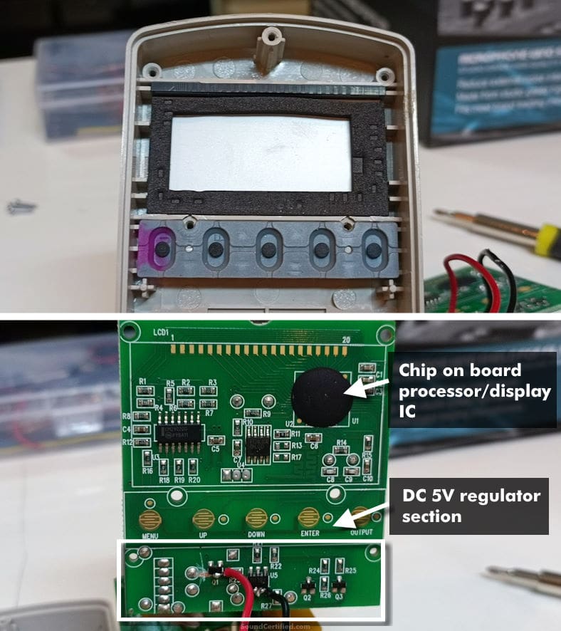kill a watt meter pcb image labeled