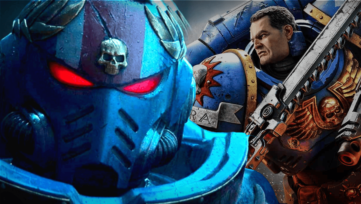 titus animation and video game art amazon prime space marine 2 warhammer 40k henry cavill
