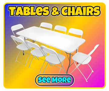 Rent tables and chairs in Birmingham, AL for parties, weddings, and corporate events.