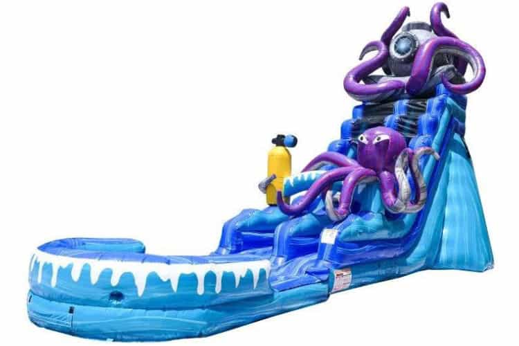 21 FT Deep Sea Single Lane Dry Slide