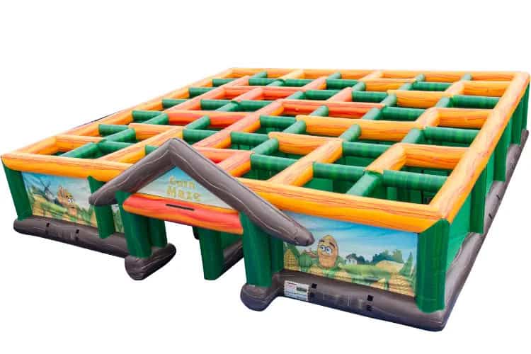 Inflatable Corn Maze 38Lx38W