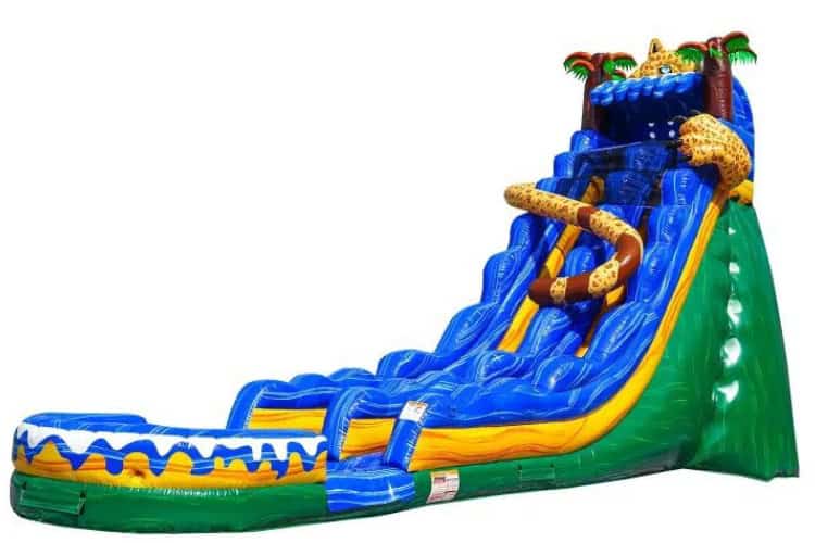 20 FT Hidden Jaguar Single Lane Dry Slide