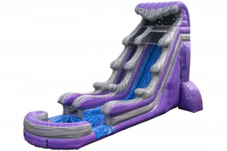 22 FT Midnight Falls Single Lane Slide