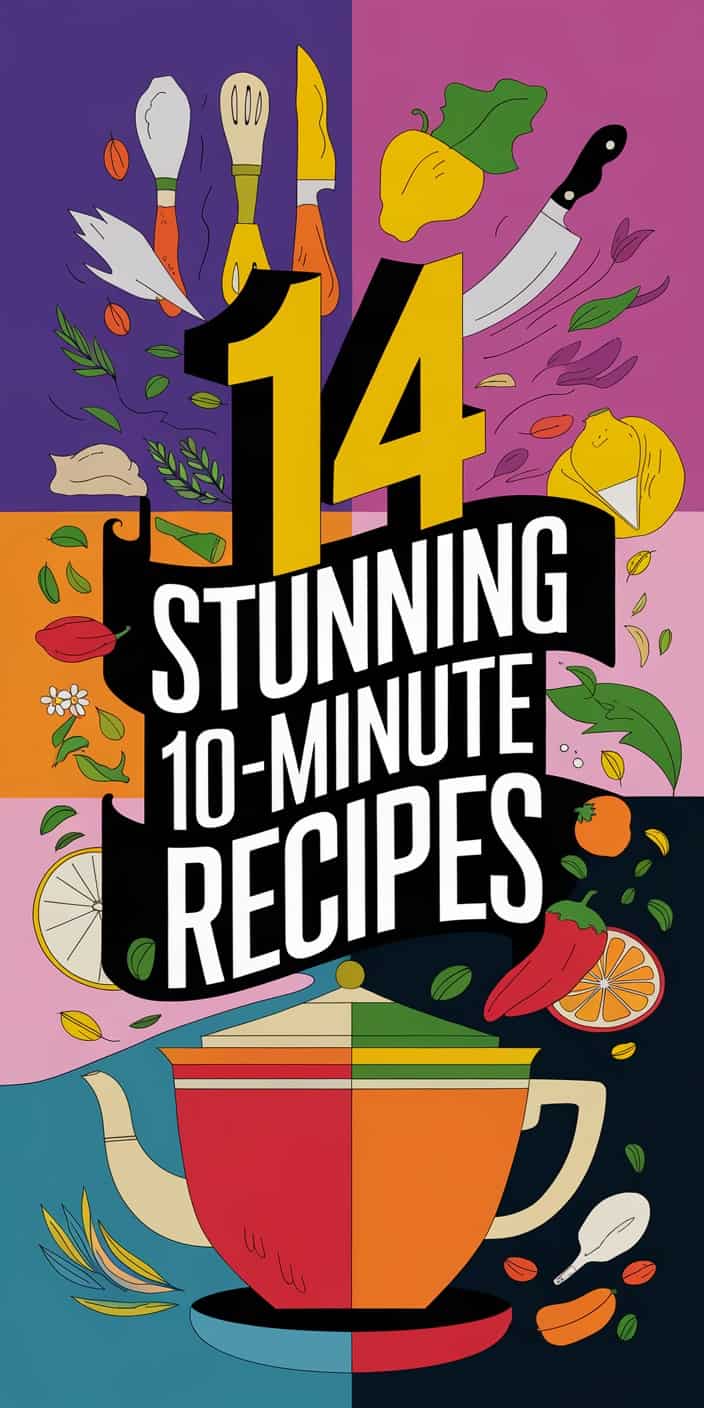 14 Easy 10 Minute Recipes When Time Is Short: Quick and Delicious Meals ...