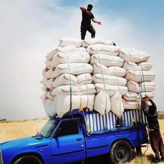 نیسان آبی با بار