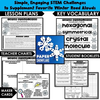 Storybook STEM {January} - Winter STEM Activities - Snowflake Bentley - Image 2