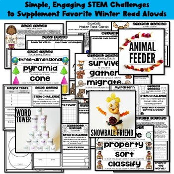 Storybook STEM {January} - Winter STEM Activities - Snowflake Bentley - Image 3