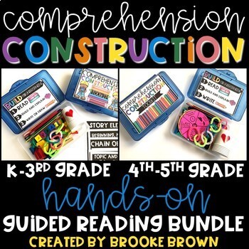 Comprehension Construction BUNDLE {Small Group, Hands-on Science of Reading}