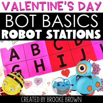 Valentine's Day Robot Activities & Stations - Robotics - Sphero, Dash, Bee-Bot