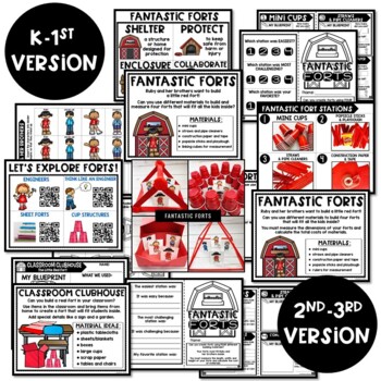 {The Little Red Fort} Storybook STEM, End of the Year May Summer STEM Activities - Image 4