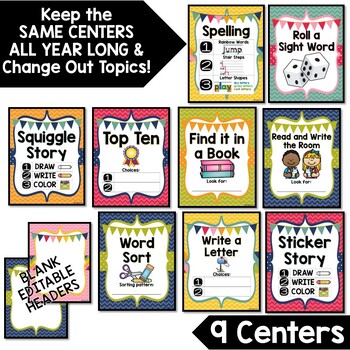 First Grade Literacy Centers Made EASY! - Low Prep 1st Grade Literacy Stations - Image 2